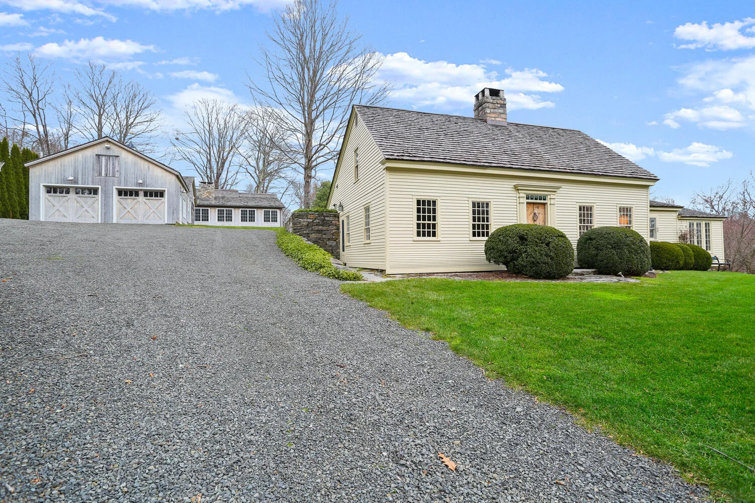 Still Hill Road farmhouse, designed and sold by Florence de Dampierre